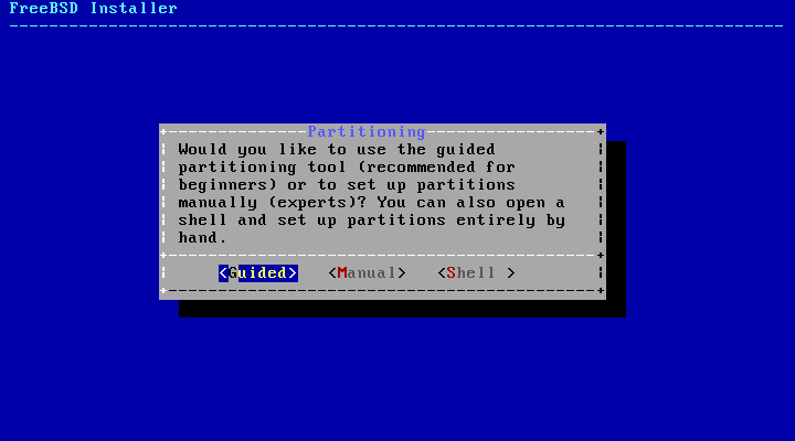 Partitioning Choices on FreeBSD 9.x