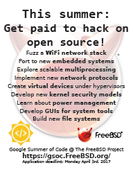 [FreeBSD GSoC 2017 poster thumbnail]