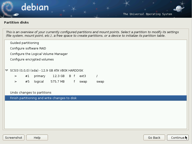 Validating partitioning